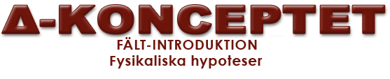 Deltakonceptet. Fältintroduktion. Fysikaliska hypoteser.